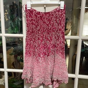 *NWT* Chaudry KC Pink Ombre Skirt Size Large